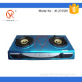 2 burner table top gas stove with stainless steel body (JK-201SM)